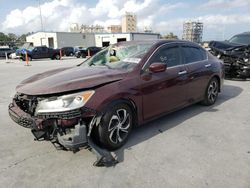 2017 Honda Accord LX en venta en New Orleans, LA