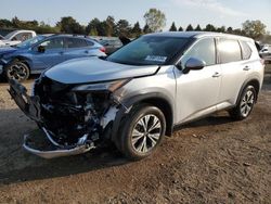 Salvage cars for sale at Elgin, IL auction: 2022 Nissan Rogue SV