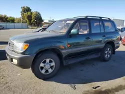 Toyota salvage cars for sale: 1998 Toyota Land Cruiser