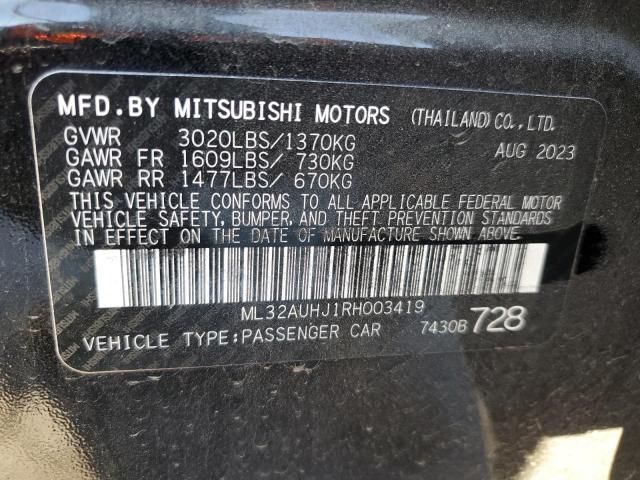 2024 Mitsubishi Mirage ES