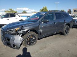 Salvage cars for sale at Littleton, CO auction: 2024 Subaru Outback Wilderness