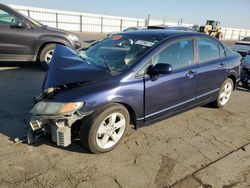 Salvage cars for sale at Fresno, CA auction: 2010 Honda Civic LX-S