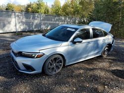 Salvage cars for sale at Cookstown, ON auction: 2022 Honda Civic Touring