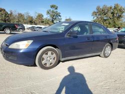 Salvage cars for sale at Hampton, VA auction: 2007 Honda Accord LX