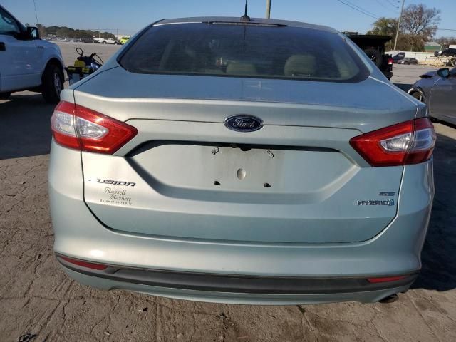 2013 Ford Fusion SE Hybrid