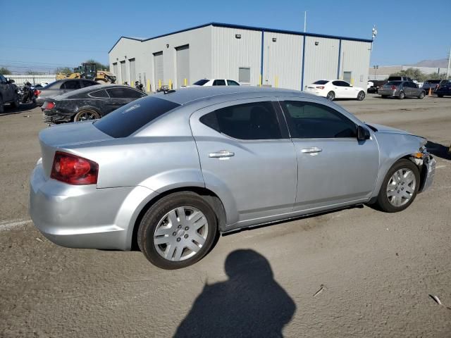 2012 Dodge Avenger SE