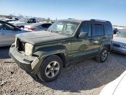 Salvage cars for sale at Tucson, AZ auction: 2008 Jeep Liberty Sport