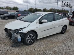 Salvage cars for sale at Columbus, OH auction: 2018 Toyota Prius Prime