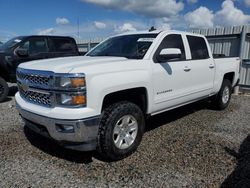 Chevrolet Silverado k1500 lt salvage cars for sale: 2015 Chevrolet Silverado K1500 LT