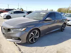 Honda salvage cars for sale: 2020 Honda Accord Sport