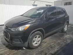 Chevrolet salvage cars for sale: 2018 Chevrolet Trax LS