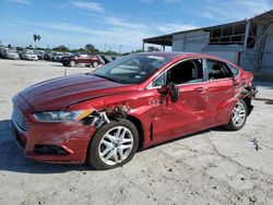 Salvage cars for sale at Corpus Christi, TX auction: 2016 Ford Fusion SE