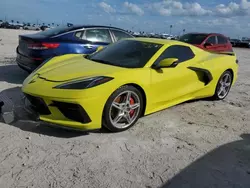 Flood-damaged cars for sale at auction: 2021 Chevrolet Corvette Stingray 2LT