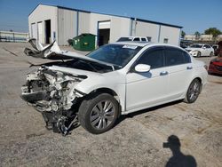 Salvage cars for sale at Tulsa, OK auction: 2012 Honda Accord EXL