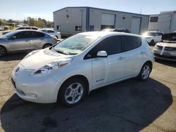 Nissan Leaf salvage cars for sale: 2013 Nissan Leaf S