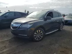 Flood-damaged cars for sale at auction: 2015 Acura MDX Technology