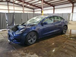 Salvage cars for sale at Pennsburg, PA auction: 2022 Tesla Model 3