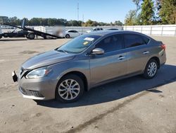 Nissan salvage cars for sale: 2016 Nissan Sentra S