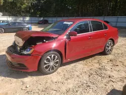 Salvage cars for sale at Austell, GA auction: 2017 Volkswagen Jetta S