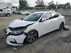 Carros salvage para piezas a la venta en subasta: 2020 Nissan Sentra SV