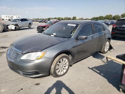 Salvage cars for sale at Grand Prairie, TX auction: 2013 Chrysler 200 Touring