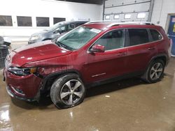 Jeep salvage cars for sale: 2019 Jeep Cherokee Limited