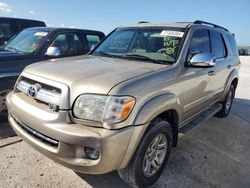 Flood-damaged cars for sale at auction: 2007 Toyota Sequoia Limited