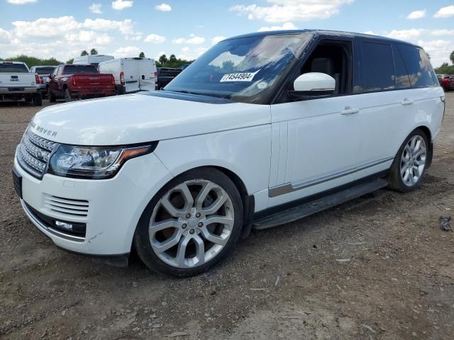 2016 Land Rover Range Rover Supercharged