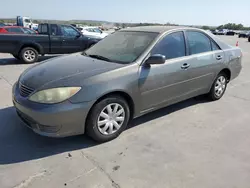 Salvage cars for sale at Grand Prairie, TX auction: 2006 Toyota Camry LE