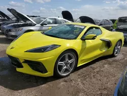 Salvage cars for sale at Arcadia, FL auction: 2023 Chevrolet Corvette Stingray 1LT