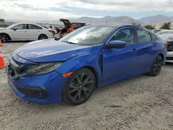 Salvage cars for sale from Copart Magna, UT: 2019 Honda Civic Sport