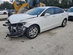 Salvage cars for sale at Ocala, FL auction: 2015 Ford Fusion SE