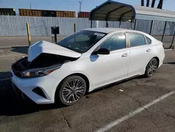 Salvage cars for sale from Copart Van Nuys, CA: 2022 KIA Forte GT Line