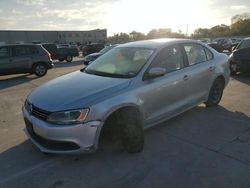 Salvage cars for sale at Wilmer, TX auction: 2014 Volkswagen Jetta SE