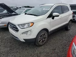 Salvage cars for sale from Copart Midway, FL: 2021 Ford Ecosport Titanium