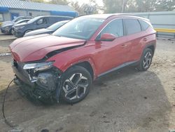 Salvage cars for sale at Wichita, KS auction: 2022 Hyundai Tucson SEL