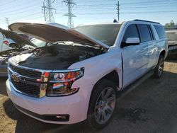 Salvage cars for sale at Elgin, IL auction: 2015 Chevrolet Suburban K1500 LT