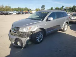 Salvage cars for sale at Bridgeton, MO auction: 2015 Dodge Journey SXT