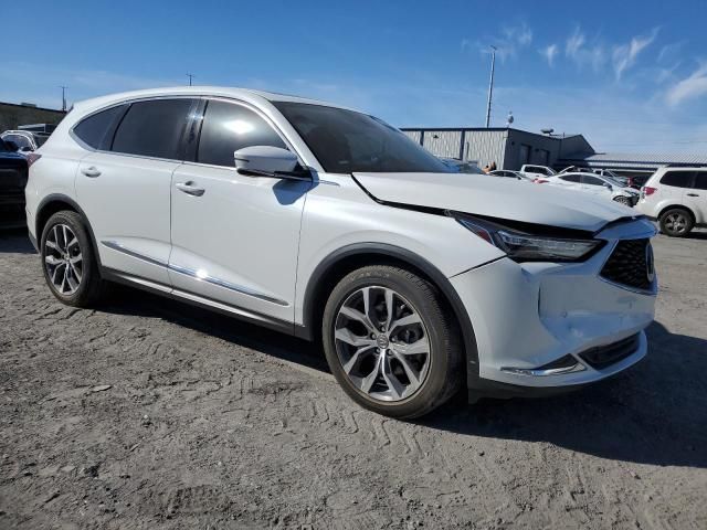 2022 Acura MDX Technology