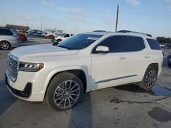 Salvage cars for sale from Copart Grand Prairie, TX: 2021 GMC Acadia Denali