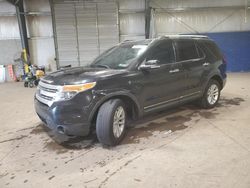 Salvage cars for sale at Chalfont, PA auction: 2013 Ford Explorer XLT