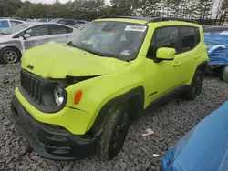 Salvage cars for sale at Windsor, NJ auction: 2017 Jeep Renegade Latitude