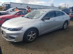 Chevrolet salvage cars for sale: 2016 Chevrolet Malibu LS