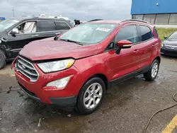 Ford Vehiculos salvage en venta: 2018 Ford Ecosport SE