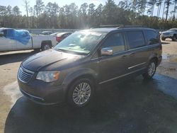 Salvage cars for sale from Copart Harleyville, SC: 2015 Chrysler Town & Country Touring L