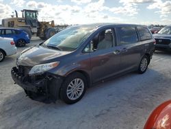 Salvage cars for sale at Arcadia, FL auction: 2012 Toyota Sienna XLE