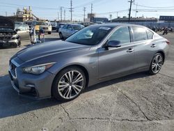 Infiniti salvage cars for sale: 2020 Infiniti Q50 Pure