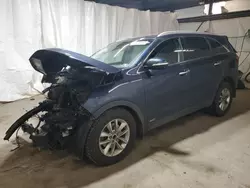 Salvage cars for sale at Ebensburg, PA auction: 2016 KIA Sorento LX