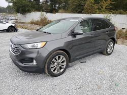 Salvage cars for sale at Fairburn, GA auction: 2020 Ford Edge Titanium