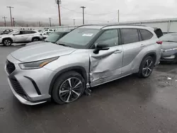 Toyota salvage cars for sale: 2021 Toyota Highlander XSE